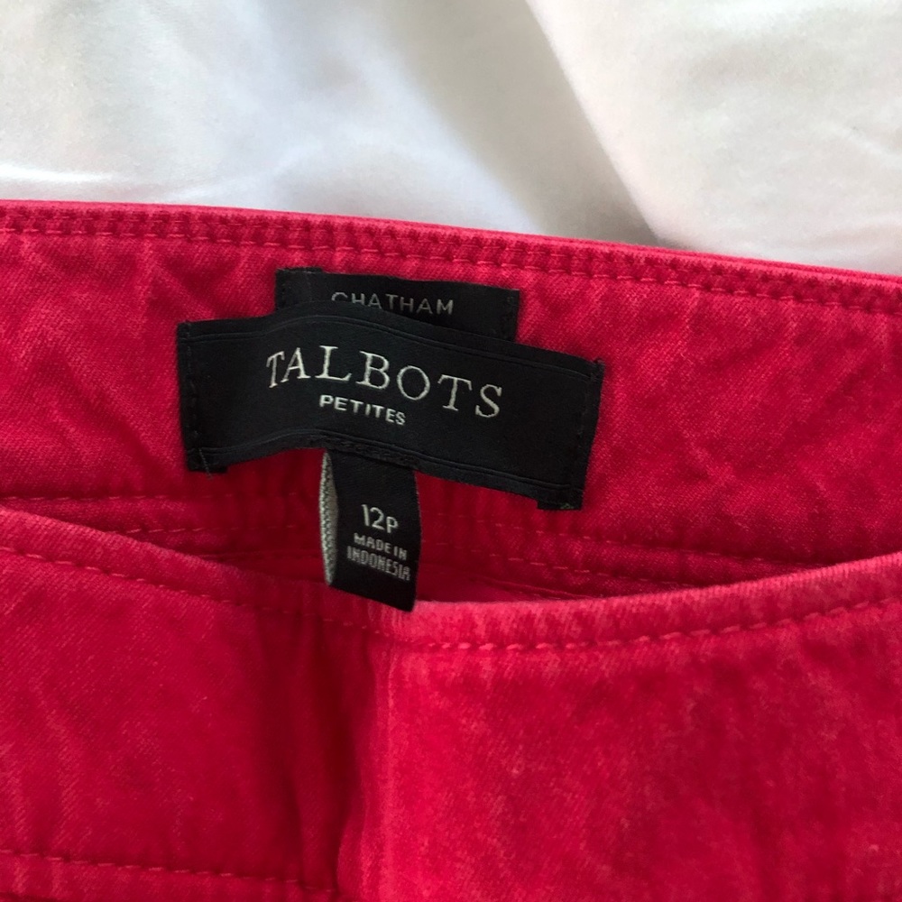 Talbot’s Chatman Pants Hot Pink